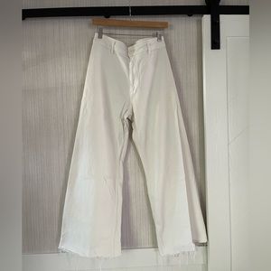 Zara | The Marine Straight Jeans WHITE